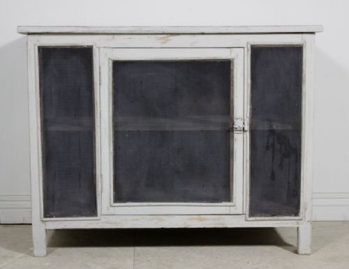 Early Victorian Antique Meat Safe/cupboard