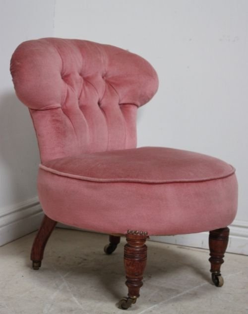 Late Victorian Antique Upholstered Seat