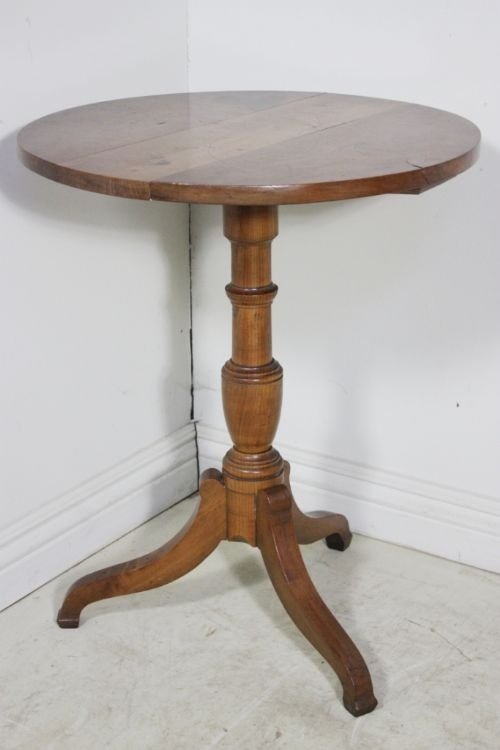 Georgian Antique Fruitwood Tripod Table