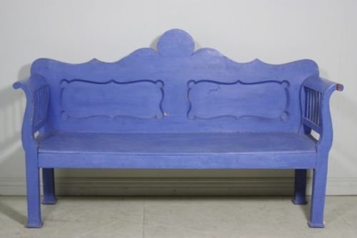 Antique 19th Century Gustavian Seat/bench