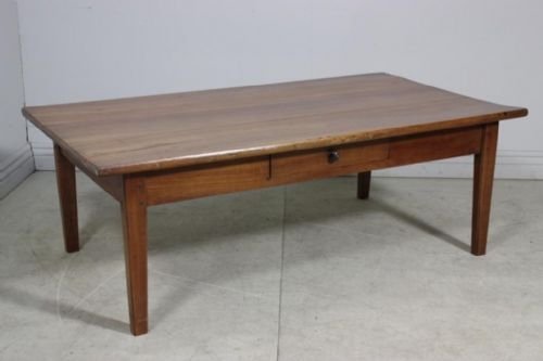 French Antique Cherrywood Coffee Table