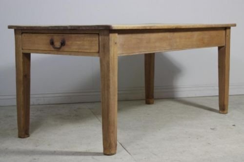 Antique Pine Farmhouse/kitchen Dining Table