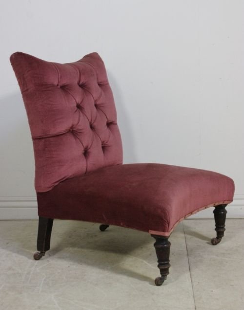 19th Century Antique Upholstered Chair