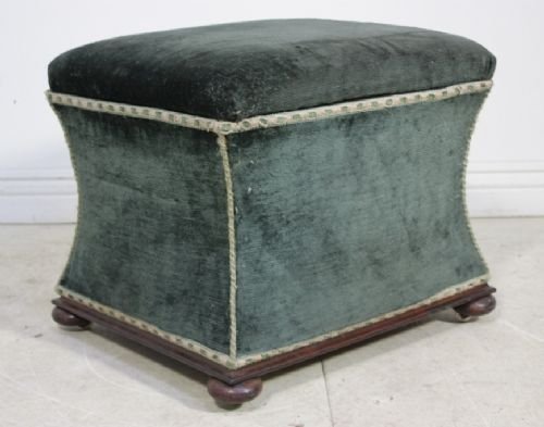 Regency Antique Shaped Ottoman