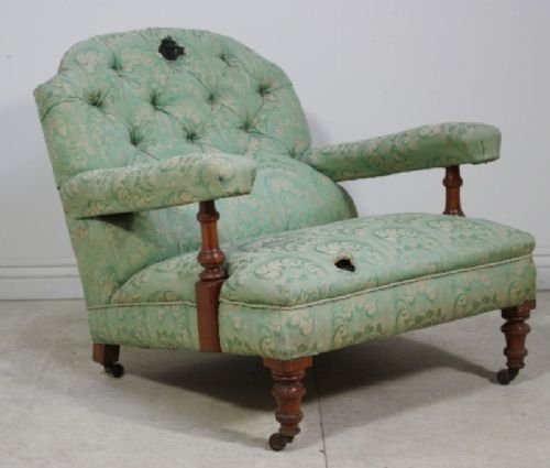 19th Century Antique Open Armchair