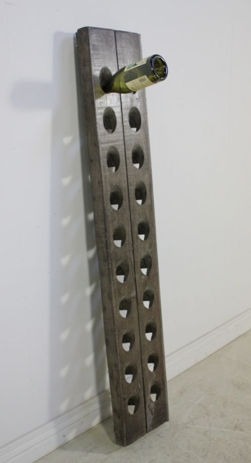 French Antique Oak Champagne/wine Holder