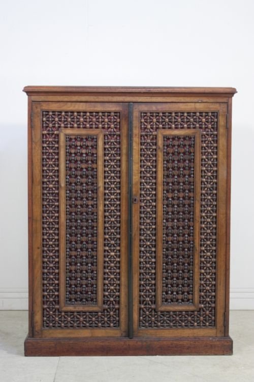 Unusual Victorian Antique Cupboard