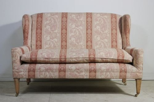 Victorian Antique Wing Sofa/settee