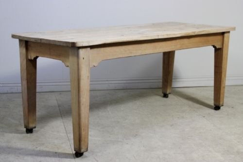 19th Century Antique Sycamore Baking/dining Table