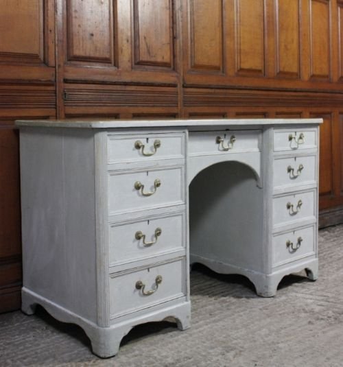 Mid Victorian Antique Writing Desk
