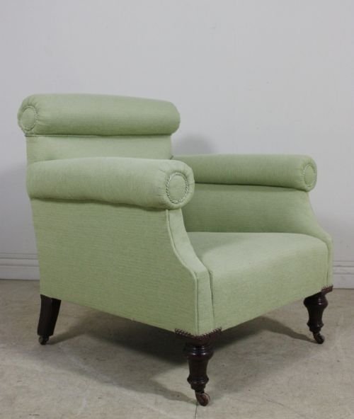 Quality Antique Upholstered Armchair