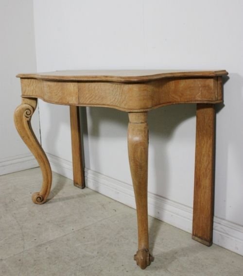 Antique Oak Console/side Table