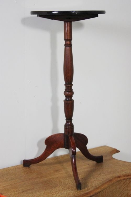 Antique Regency Mahogany Candle Stand