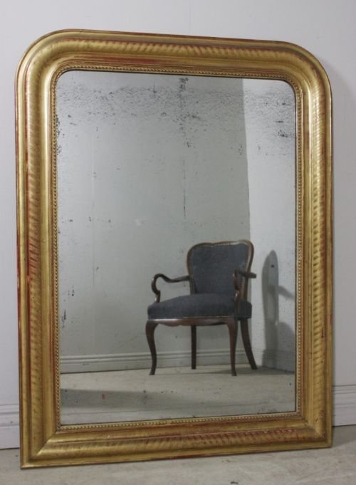 French Antique Gilt Mirror