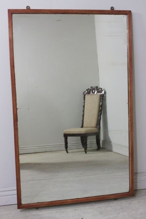 Antique Gentleman's Outfitter's Shop Mirror