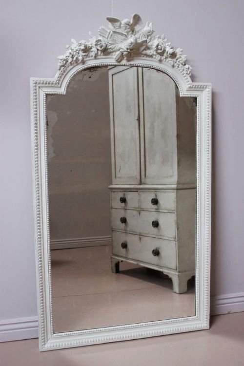 Large French 19th Century Antique Mirror