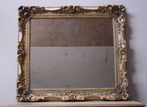 English Antique Victorian Gilt Mirror