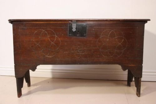 17th Century Period Oak Coffer