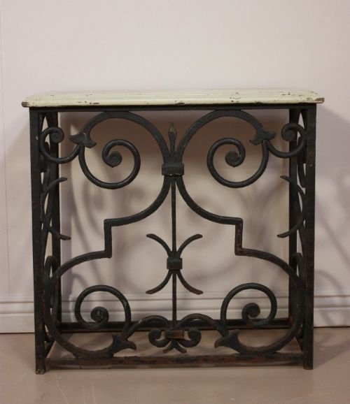 Antique Georgian Iron Console Table