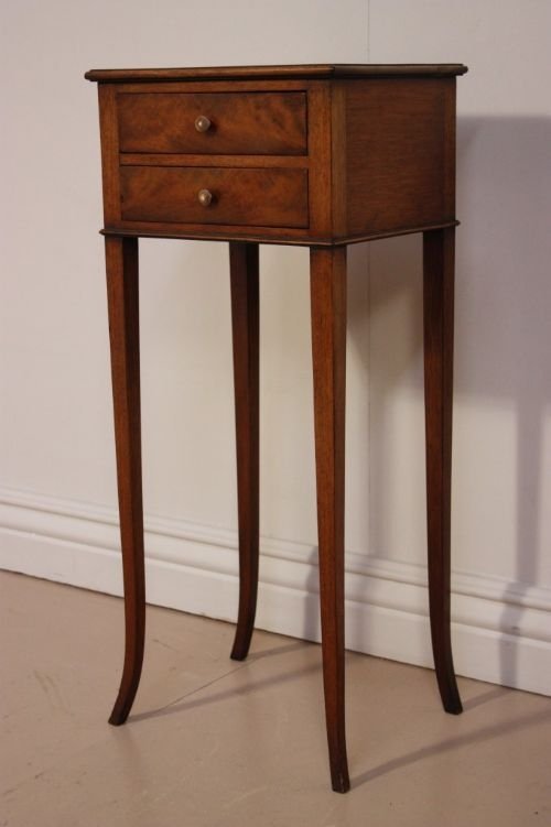 Antique Edwardian Mahogany Side Table