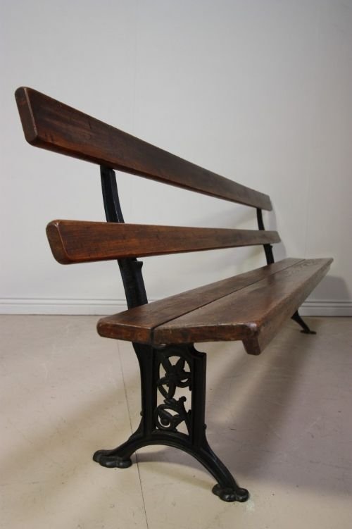 Antique Victorian Folding Bench/seat/pew