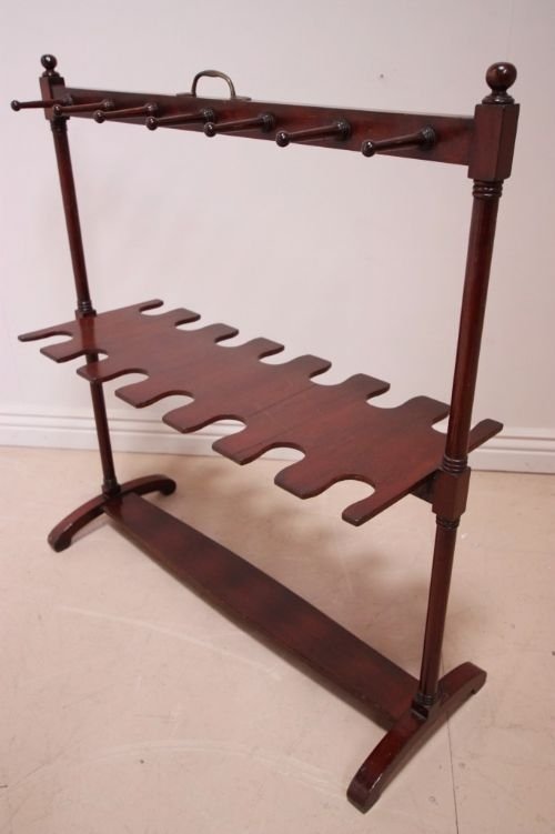Georgian Antique Mahogany Boot Rack