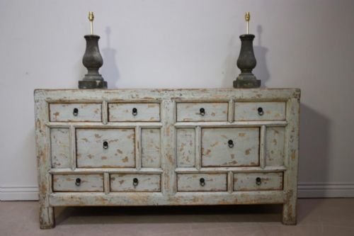 Early 19th Century Chinese Elm Antique Dresser