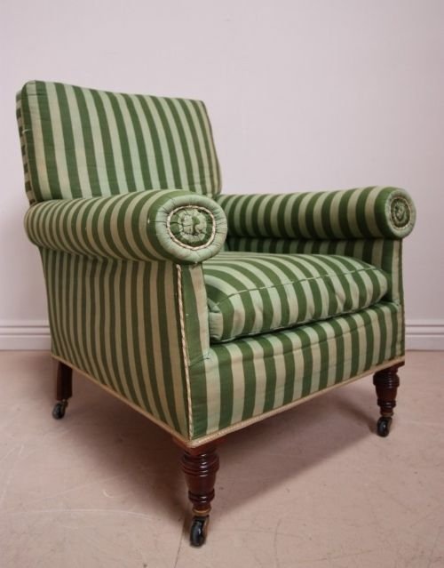 Antique Edwardian Large Armchair