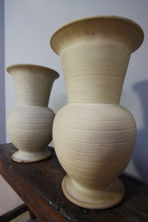 Pair of Large 1920'S Florist Vases