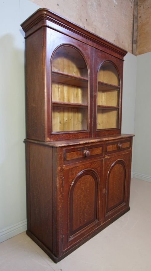 Scottish Antique Original Painted Cupboard