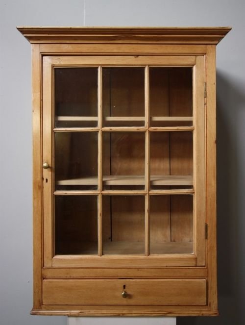 Georgian Antique Pine Wall Cupboard