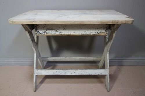 19th Century Sycamore and Pine Side Table