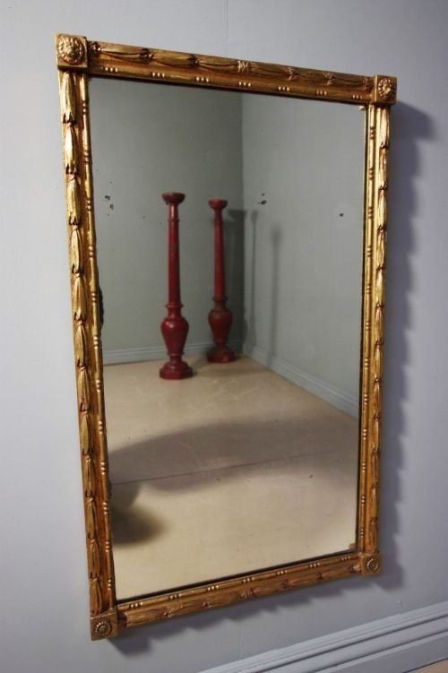 Regency Antique Gilt Wood Mirror