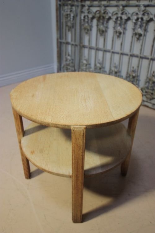 1920'S 'Heals' Pale Oak Table