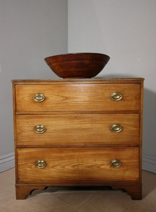 Rare Georgian Fruitwood Chest of Drawers