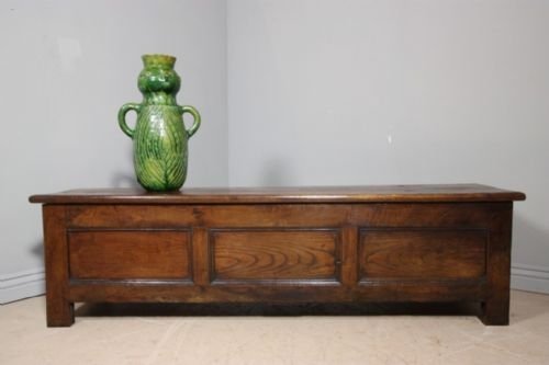 18th Century French Antique Chestnut Coffer

