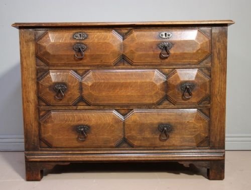 Howard & Sons Antique Oak Chest of Drawers