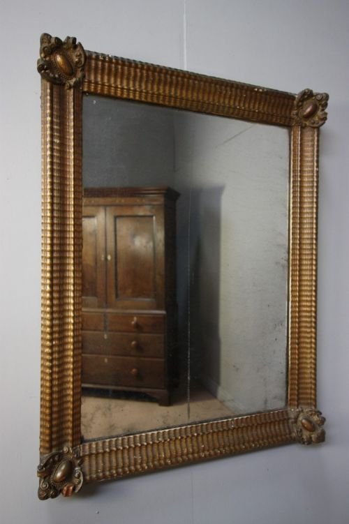 Regency Antique English Gilt Mirror