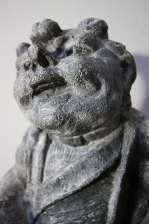 Victorian Antique Lead Gnome