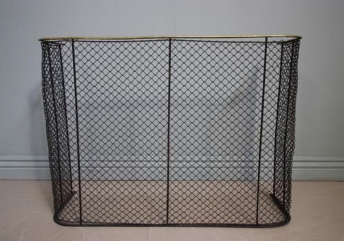 Victorian Antique English Fire Spark Guard