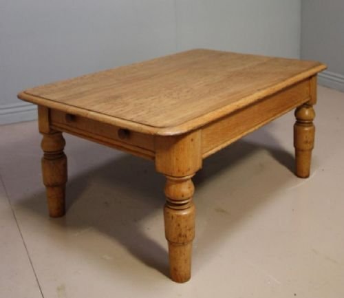 Antique 19th Century Oak Coffee Table