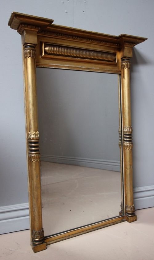 Regency Period Antique Gilt Pier Mirror