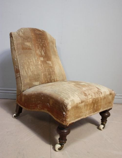 English Antique Mid Victorian Side Chair