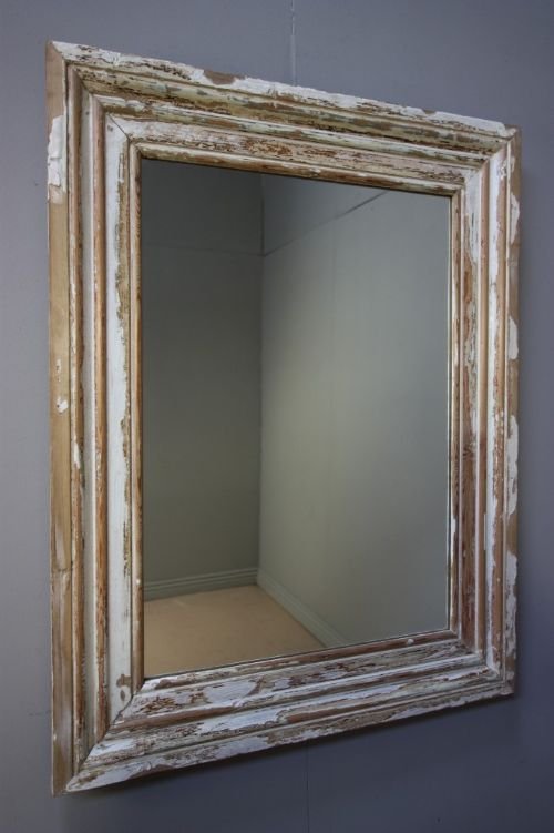 Victorian Antique Architrave Mirror.
