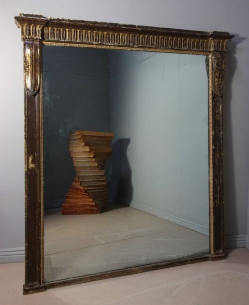 Huge Regency Antique Gilt Mirror.