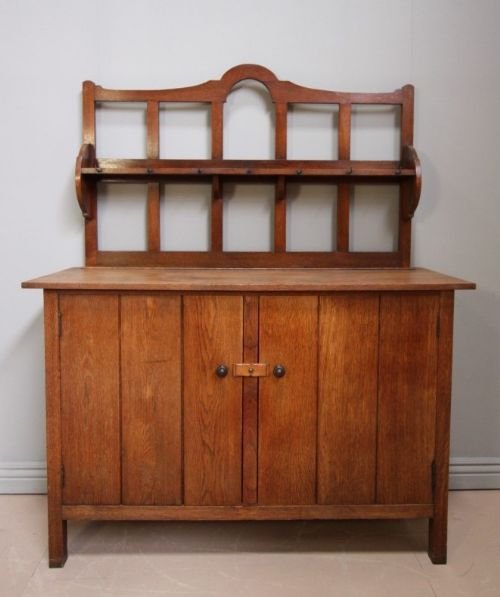 Letchworth Antique Oak Dresser by Ambrose Heal.
