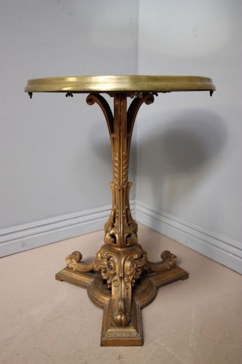 William IV Antique Cast Iron Table.'the Rotherham'