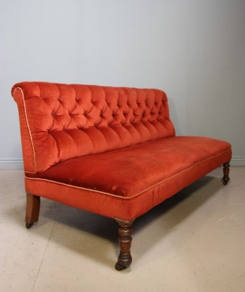 Gillows Antique Oak Banquette Sofa/seat.