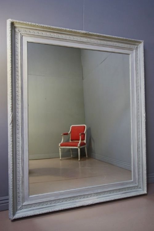 Large Victorian Antique Mirror.