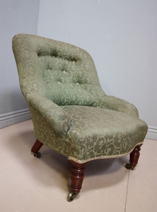 'Gillows' Antique Walnut Side Chair.